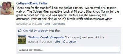 A Positive Review of the Experience at Tinhorn Creek Vineyards